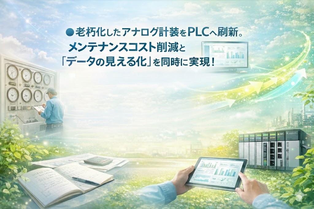 【化学プラント向け】PLC計装による安全性向上