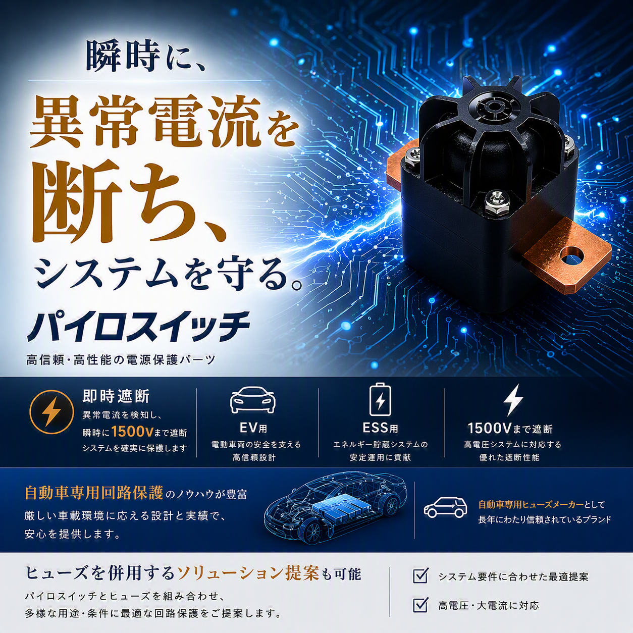 【エネルギー業界向け】パイロスイッチ