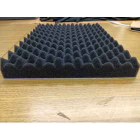  プロファイル加工（ECS黒） ケース蓋部の波形状加工