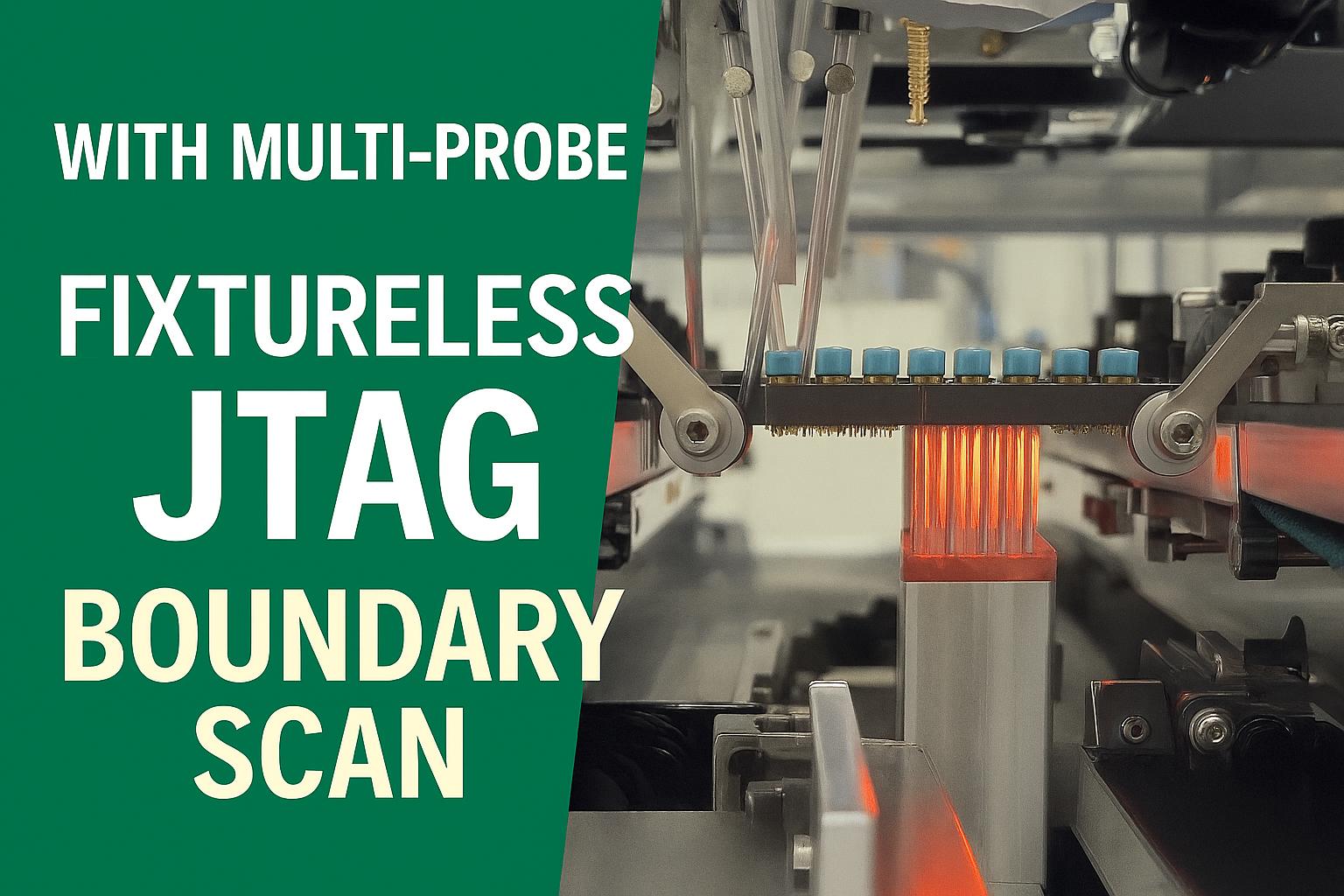 マルチプローブ × 治具レスJTAGバウンダリスキャンテスト