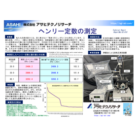 Technical Report: Measurement of Henry's Constant