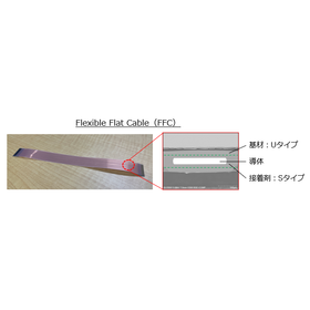 BeLight usage example: Flat cable insulation material