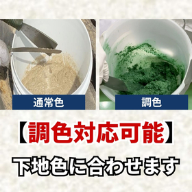 Color matching available: Concrete repair material 'Kankurito'