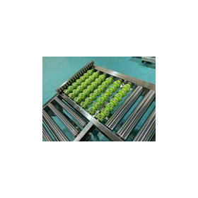 特許新商品「クロスローラ式直角転換機」省人・省スペースを実現