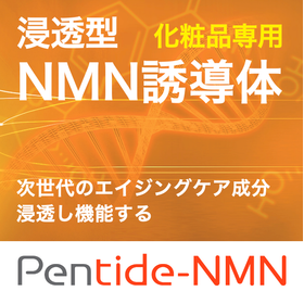 水溶液中で安定し皮膚に浸透する、化粧品専用の浸透型NMN誘導体