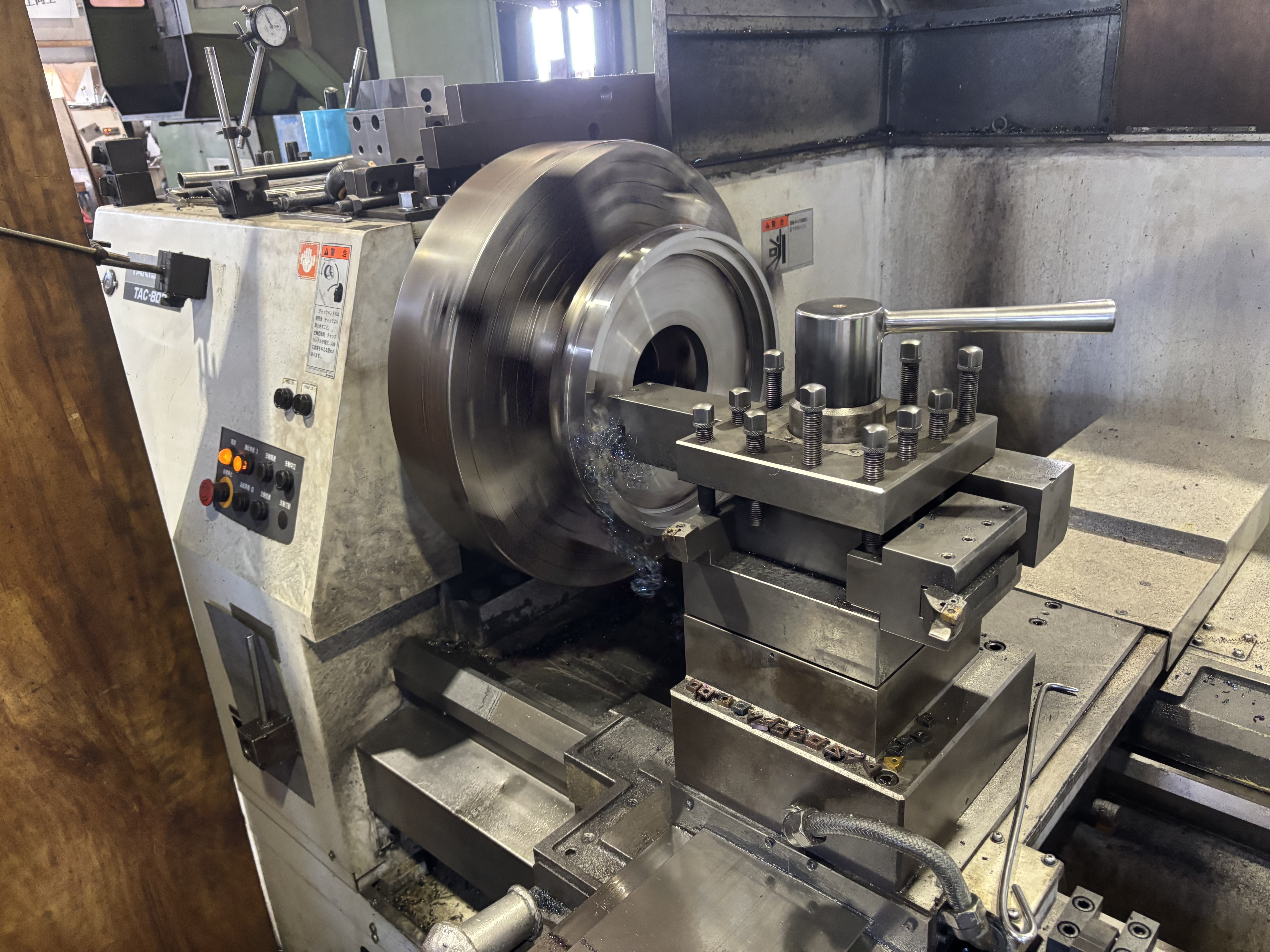 【プラント設備向け】部品加工｜大型部品・補修部品に対応