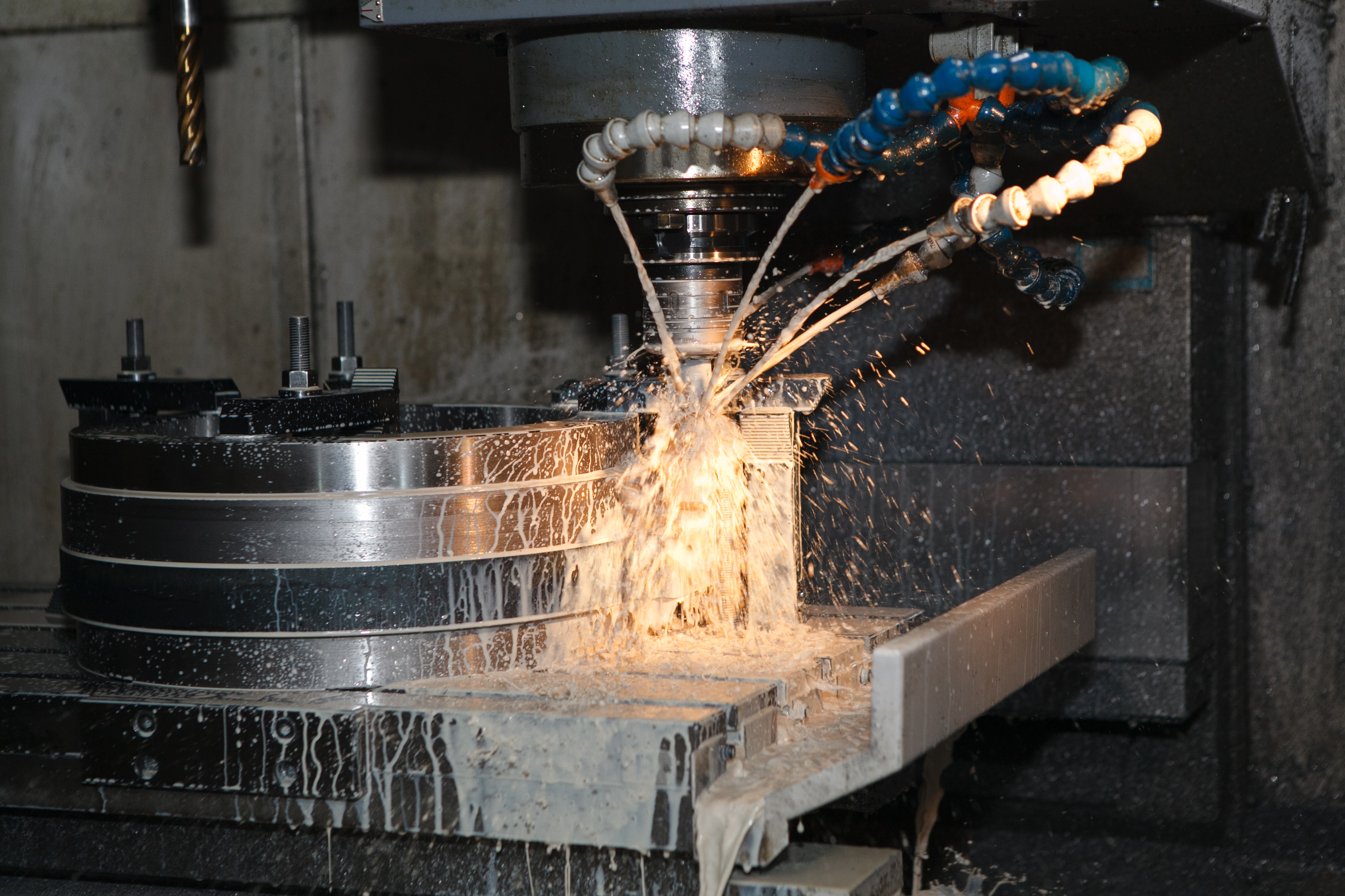 【水力発電向け】機械加工　大型部品・補修部品の製作対応