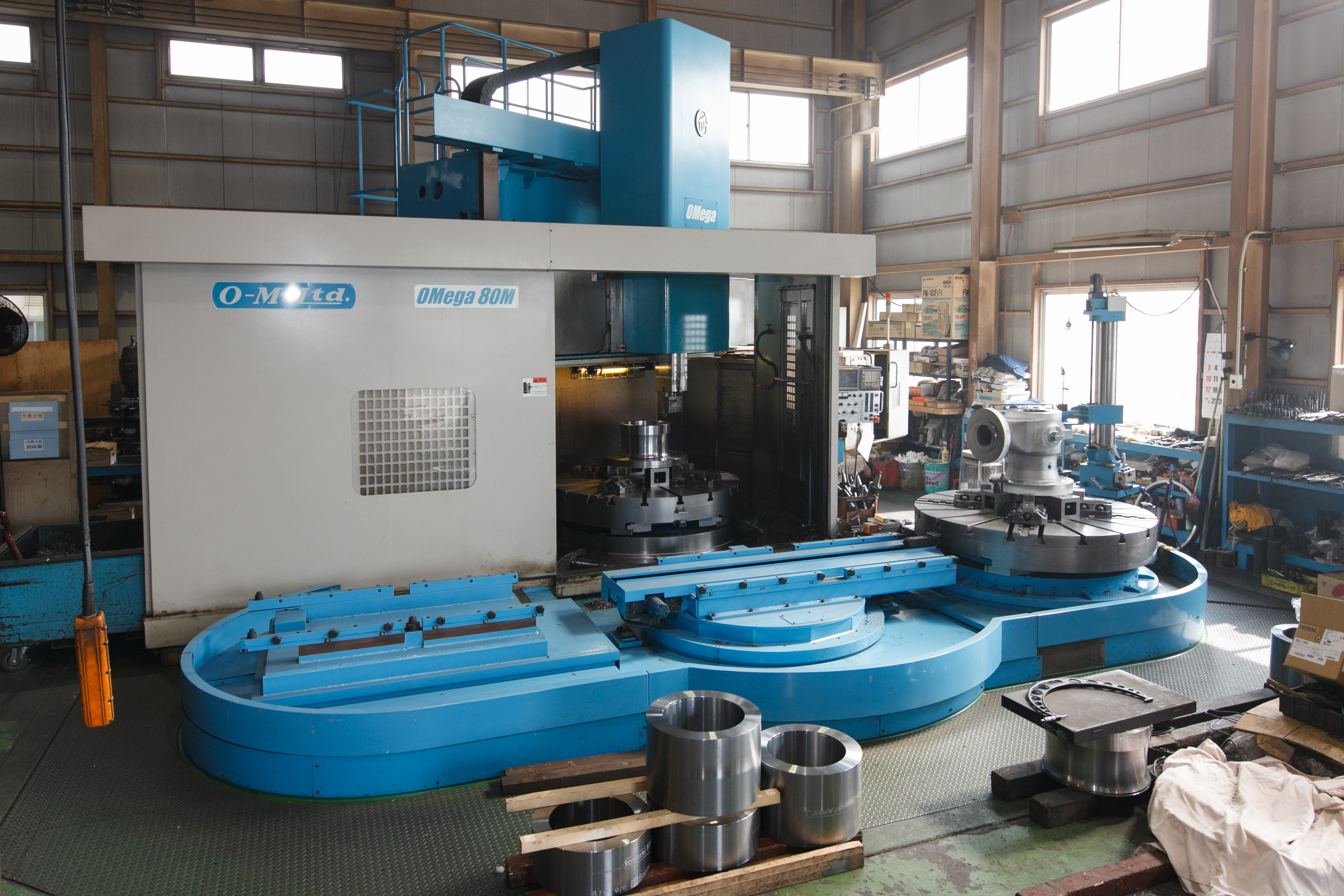 【タービン・コンプレッサー向け】大型部品・補修部品の機械加工