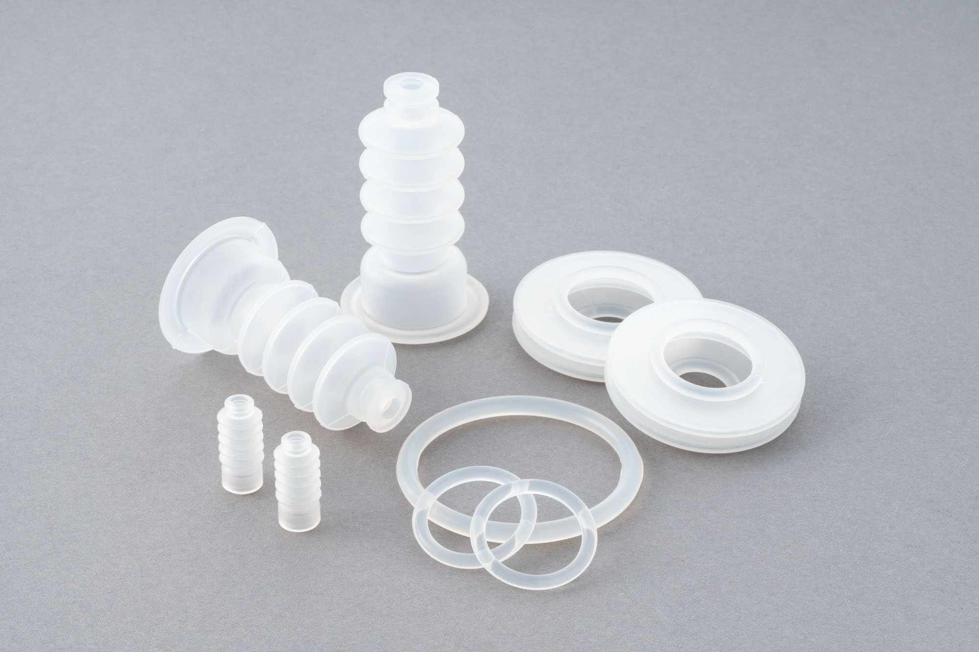 【医薬品・化粧品製造向け】医療用シリコーンゴム成形品