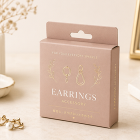 アクセサリー向け｜吊り下げ用ヘッダー付き箱