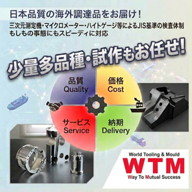金属加工品・機械部品を海外調達で低コスト化！【少量試作から対応】