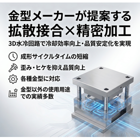 【冷却効率】拡散接合を用いた冷却効率UP
