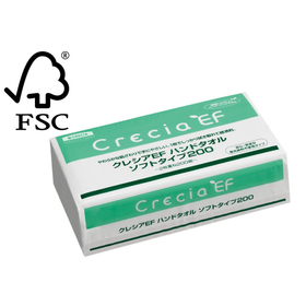 クレシアEF ハンドタオル ソフトタイプ ２００