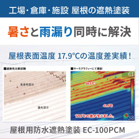 屋根の「雨漏り」「暑さ・熱中症」を同時に解決できる遮熱防水塗料