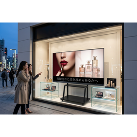 For stores | 98-inch large touch screen e-screen98