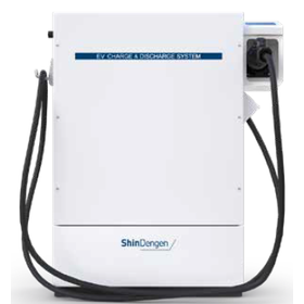 三相V2X充放電器｜停電時の事業継続をサポート！