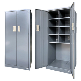 両開き電動工具バッテリー充電ロッカー　M4530PB-615WN