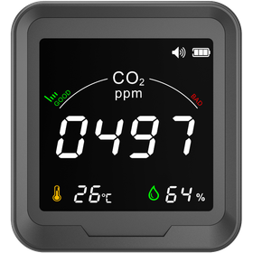 卓上・壁掛けCO2モニター　BS-CO2D-PTH-9C