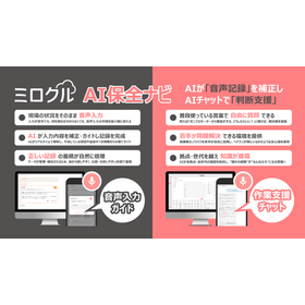 設備保全管理システム『ミロクルカルテ』：ミロクルAI保全ナビ