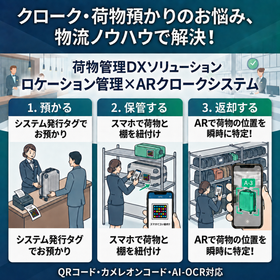 【ホテル業界向け】荷物管理DXソリューション 製品画像