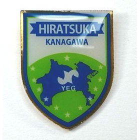 シルク印刷ピンバッジ 製品画像