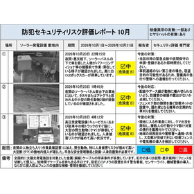 月次レポート付監視カメラ