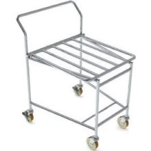 【製薬業界向け】オールステンレス製ワンタッチスタッキングカート