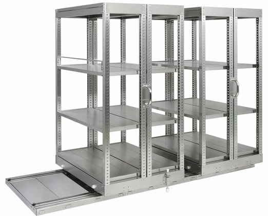 【化粧品製造向け】SUS304ステンレス製移動棚