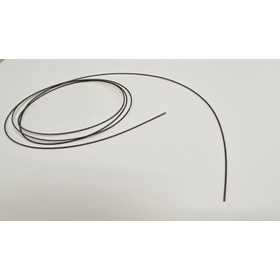 Ultra-fine silicone tube for biotechnology - black