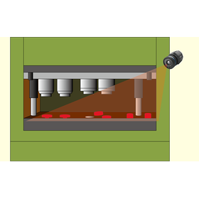 Thermal inspection: Monitoring work...