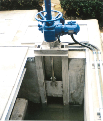 【工場向け】緊急遮断スルースゲート