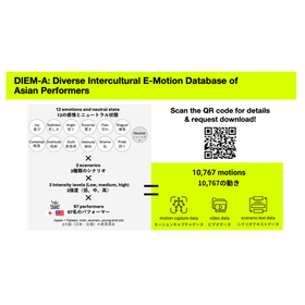 東北大学技術：E-motionデータベース DIEM-A