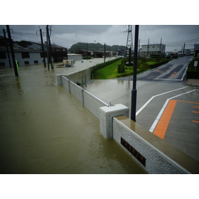 水害時の防水対策に！洪水防止壁システムＩＢＳ【※事例集を進呈】