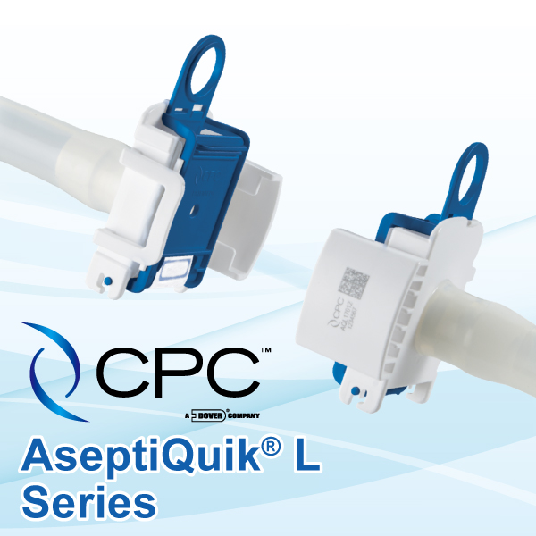 【無菌接続対応カップリング】AseptiQuik Lカップリング