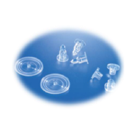Medical silicone rubber molded products for medical devices