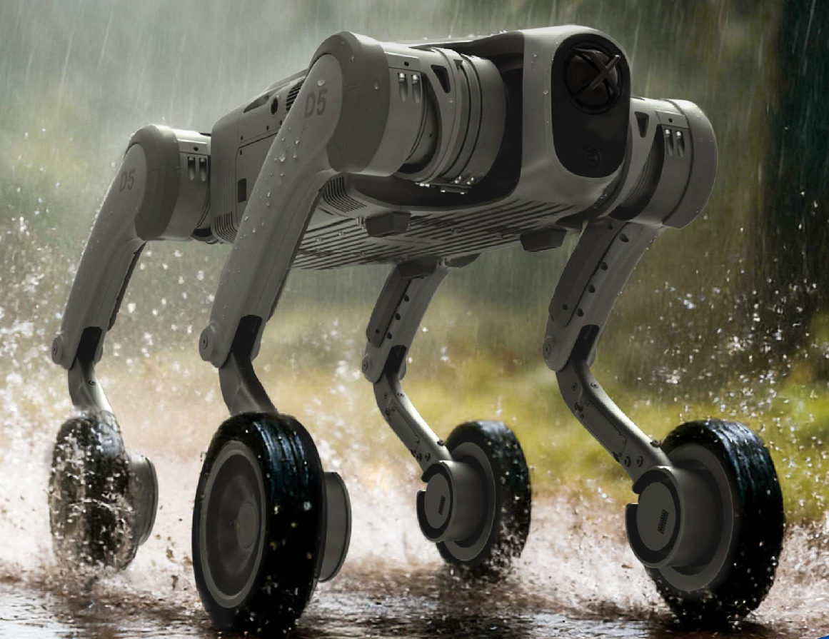 【警備向け】産業用自律型四足歩行ロボット『D5』