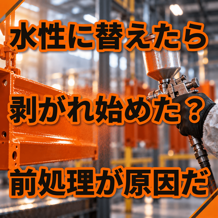 水性塗料に替えたら剥がれる原因とは？前処理の差.png