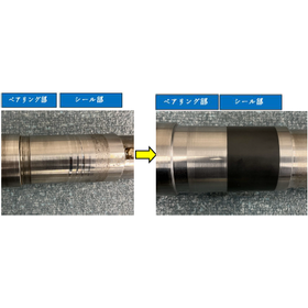 【施工事例】ベアリング部へSUS溶射、シール部へセラミック溶射