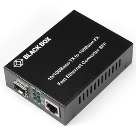 Media converter with 10G SFP slot, ...