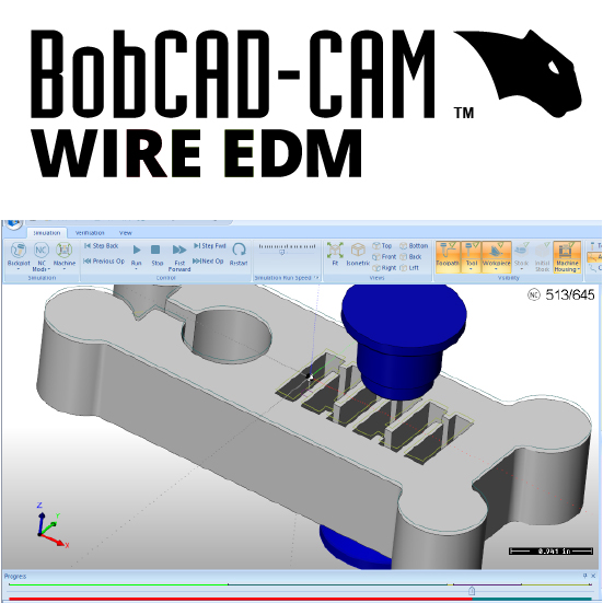 3D CAD/CAM 『BobCAD-CAM WIRE EDM』