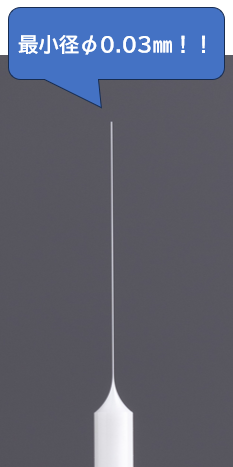 【時計向け】セラミックスピンゲージで小型化を実現！