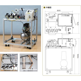 エアシリンダー挟まれ体験装置『AT-100』