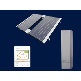 太陽熱&times;低電力BCP対応給湯システム　災害時に200Lの水を確保