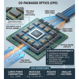 注目の光電融合 CPO(Co-Packaged Optics)