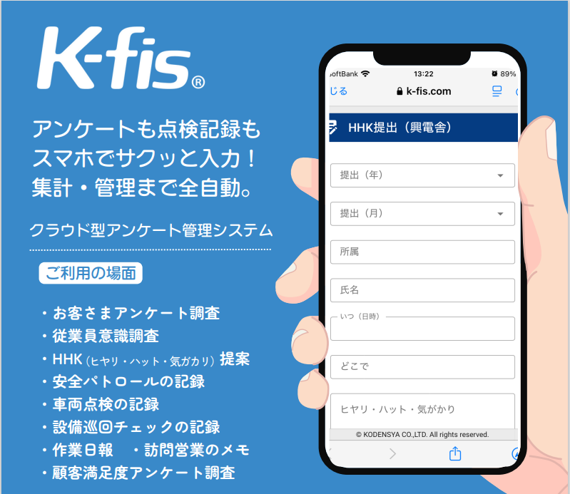 ヒヤリハット・日報入力管理システム