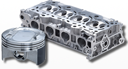 自動車用アルミ鋳造エンジン部品