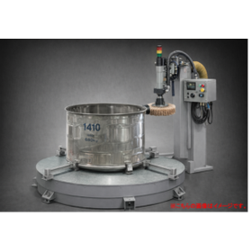 特型ターンテーブル事例：研磨用ターンテーブル／井口機工製作所