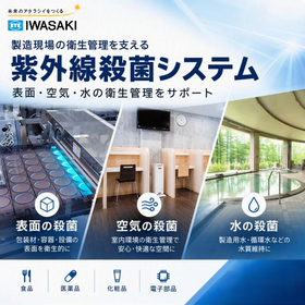 紫外線殺菌(UV-C/深紫外)で製造現場の衛生管理をサポート