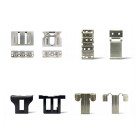 Water guide clip for solar panels