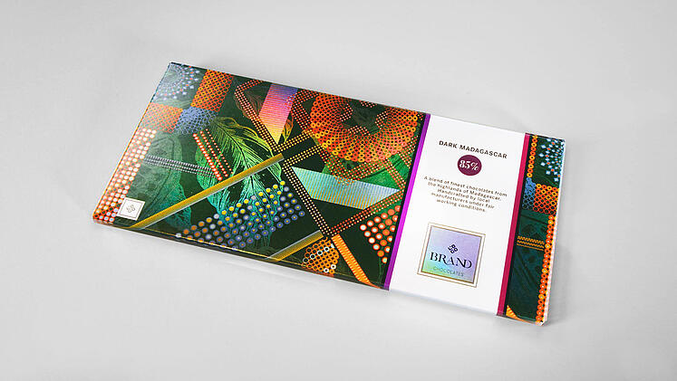 【枚葉オフセット印刷向け】クルツのコールド転写箔（ホログラム柄）